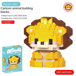 Bloques <span class=keywords><strong>de</strong></span> Construcción <span class=keywords><strong>de</strong></span> Micro-Partículas Compatibles con Otras Marcas, Escala 1:32, Animales Pequeños <span class=keywords><strong>de</strong></span> Dibujos Animados, Modelo <span class=keywords><strong>de</strong></span> Plástico para Armar, Juguete, Caja <span class=keywords><strong>de</strong></span> 40 Piezas - Product Image 6