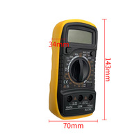 Digital Multimeter XL830L High-Precision LCD Universal Meter Electrical Multifunctional Instrument Measuring Resistance Voltage