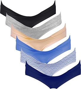 Biancheria intima di maternità a vita alta per la gravidanza e bikini traspiranti post-partum taglia XL sotto il dosso bikini - Product Image 5