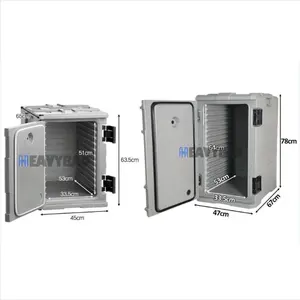 Heavybao 90L 120L коммерческое общественный питание держать на холодную погоду; Транспортировочный Контейнер Шкаф для хранения термо ланч бокс мешок изолированные обед лоток еды Перевозчик