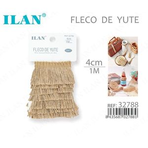 Frangia in Iuta ILAN 4cm 1M per Decorazioni Artigianali - Product Image 1