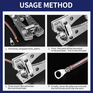 Terminal de cable de cobre estañado no aislado SC SC16-6 AWG, el más vendido, en stock - Product Image 4