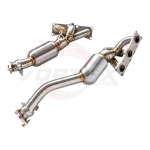 Vortex Stainless Steel Exhaust Header for BMW E63 E64 630i 3.0L N52 Performance Upgraded Manifold <b>Kit</b> - Product Image 3