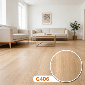 Suelo SPC de Amplio Uso en Hoteles y Apartamentos, Instalación Sencilla y Rápida, Sistema de Clic SPC, 4 mm de Grosor, Recubrimiento UV, 100% Impermeable - Product Image 2