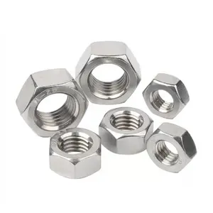 Best Price High Quality 304 316 410 Grade Stainless Steel Nuts Customized