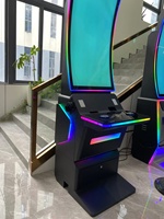 Borne de jeu d'arcade sur pied pour station-service avec système de gestion en ligne KIOSK Sass, carte de jeu HET 8 en 1 et 5 en 1
