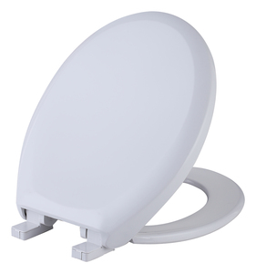 <span class=keywords><strong>Asiento</strong></span> de inodoro <span class=keywords><strong>redondo</strong></span> de plástico, cubierta de inodoro y anillo - Product Image 1
