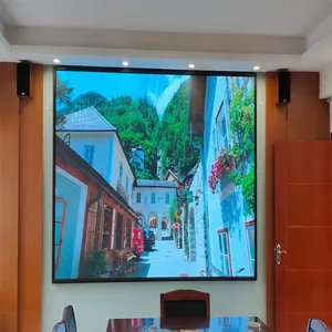 Pantalla de panel publicitario grande P3 a todo color personalizada, pantalla LED de vídeo de cartelera LED HD para interiores