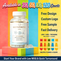 Gummies de L-Glutathion avec Biotine et Vitamines – Complément Végétalien pour la Beauté – Favorise la Croissance Saine des Cheveux, des Ongles Forts et la Santé de la Peau