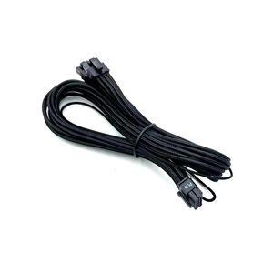 Kabel Adaptor Daya PCIe 5.0 12+4Pin ke Dual PCIE GPU 8Pin 6+<span class=keywords><strong>2</strong></span> Pin 16AWG 12VHPWR Berlapis Selubung untuk Kartu Grafis - Product Image 1