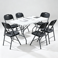 Chaise pliante d'hôtel en plastique imitation rotin, vente en gros, approvisionnement en vrac pour salles de banquet et entreprises de location d'événements