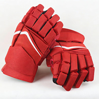 Gants de hockey sur glace de qualité supérieure, plusieurs couleurs, économiques, idéaux pour l'entraînement sur patinoire et le jeu professionnel