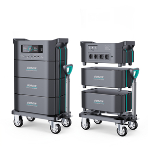 แบตเตอรี่ SOREIN 3Kw 3600W Lifepo4 สำหรับสถานีไฟฟ้า RV พร้อมอินเวอร์เตอร์ Pure Sine Wave - Product Image 1