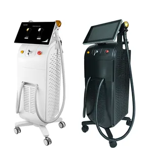 A0411b Huanshi Diode laser à double poignée Ice Laser TEC Cooling Triple 808 810nm Diode Laser Hair Removal Machine 1-150mj