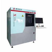 Machine à rayons X haute magnification pour circuits imprimés DH-X9, scanner NDT pour tests de batteries au lithium semi-conductrices, détection de défauts de puces BGA IC, garantie 1 an