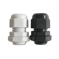 Connecteur étanche M36 M16 M12 M10 M8 PG9 PG7 PG10, câble en nylon, joint étanche, presse-étoupe en plastique intégré