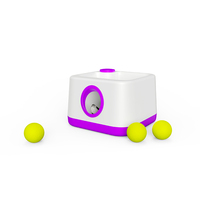 Automatische hondenspeelgoedbalwerpmachine, interactief buitenspeelgoed, automatische hondenvliegballenwerper, tennisbalwerper voor de speeltuin