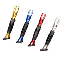 Béquille latérale universelle réglable en aluminium CNC pour moto, support antidérapant pour vélo électrique et scooter, repose-pied modifié