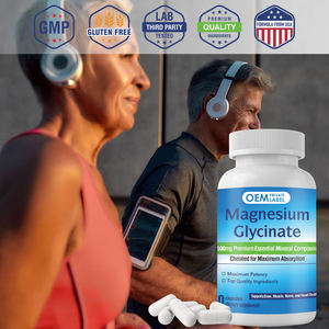 Suplemento <span class=keywords><strong>de</strong></span> Glicinato <span class=keywords><strong>de</strong></span> Magnesio 500mg OEM/ODM - Quelado <span class=keywords><strong>para</strong></span> una Máxima Absorción, Apoya la Salud <span class=keywords><strong>de</strong></span> Huesos, Músculos, <span class=keywords><strong>Nervios</strong></span> y Corazón - Product Image 5