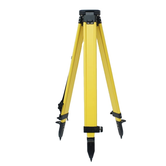 Wooden Total Station Theodolite Instrument with Aluminum Tripod Surveying Accessory Parts & Accessories