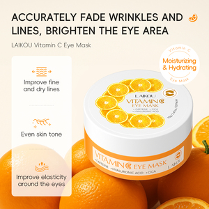 LAIKOU Masque Contour des Yeux Hydratation Intense Anti-Cernes Lissant Rides Raffermissant au Collagène et Vitamine C 50 unités - Product Image 5