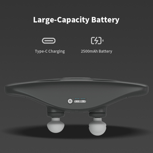 Pistol pijat tubuh nirkabel, 4 kepala Fascia frekuensi tinggi, peralatan getaran otot untuk menghilangkan nyeri dan lelah - Product Image 5
