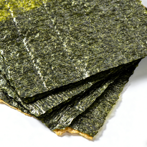 Alga Nori para Onigiri y <span class=keywords><strong>Sushi</strong></span>, Orgánica, Seca, Tostada, 100 Hojas, Tamaño Completo, en Bolsa, Venta al Por Mayor - Product Image 6