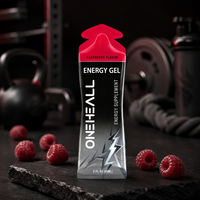 Sachet de gel énergétique liquide de forme personnalisée pour la nutrition sportive, pour l'exercice et la forme physique, gels énergétiques
