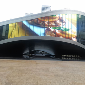 Độ sáng cao kính trong suốt Màn hình LED cửa sổ LED biển quảng cáo LED hiển thị phim - Product Image 2