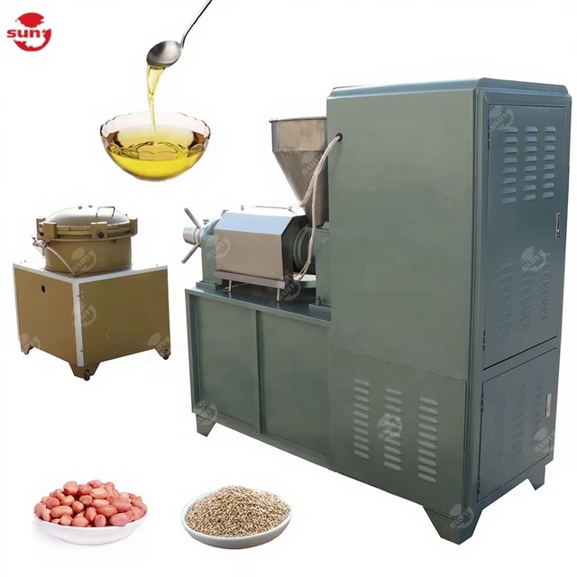 Commercial Electric Cold Squeezing Nut Oil Press Machine Crude Press Olive Oil Extracting Machine Production Italian
