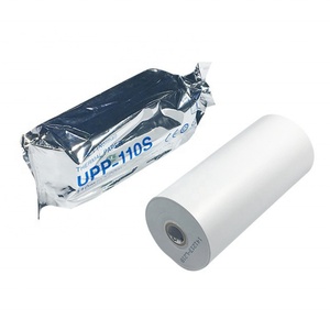 Papier thermique à ultrasons monocouche haute brillance certifié ISO9001, largeur 110 mm, pour caisse enregistreuse et usage médical - Product Image 3