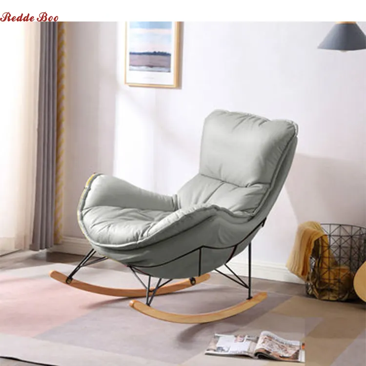 Mode nouveau design chaises à bascule loisirs salon meubles chaises fabricant fournit directement relax chaises de jardin