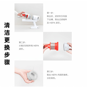 K10 โปร ไส้กรองสูญญากาศเฮปา ไส้กรองแบบล้างทำความสะอาดได้ ใช้ในบ้าน - Product Image 2