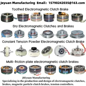 Seri DLD3 clutch elektromagnetik bergigi DC12V/24V berukuran kecil dan torsi tinggi dan dapat digunakan di ruang kompak.