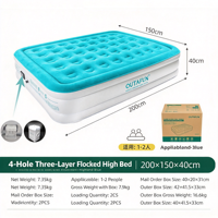 Matelas Gonflable Portable pour Camping, Lit d'Air pour Tente, Randonnée, Voyage, Camping en Voiture et Nuit en Plein Air - Fournisseur en Gros