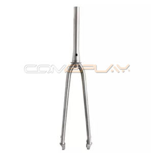 <span class=keywords><strong>Horquilla</strong></span> delantera de titanio COMEPLAY para bicicletas de carretera y montaña 700c, tamaño de <span class=keywords><strong>rueda</strong></span>, freno de disco, montaje de eje pasante - Product Image 1