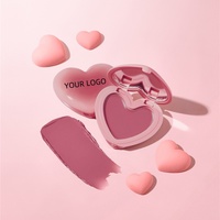 Fard à joues personnalisé avec logo, fard à joues à marque privée, imperméable, végétarien, contour bronze, maquillage du visage, bâton de fard à joues