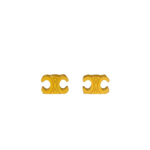 Pendientes de Diseño Modernos Que No Se Deslustran, Chapados en Oro de 14k y 18k con PVD, Acero Inoxidable 316l, Joyería Fina, Pendientes de Marca CC para Mujer - Product Image 6