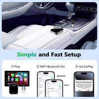 Kompatibel Universal dengan CarPlay WiFi 6 Bluetooth 5.4 Adaptor Wireless Carplay Adapter Koneksi Port USB 2026 Ai Box
