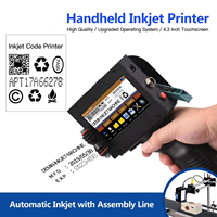 Imprimante jet d'encre portable 50,8 mm pour emballage carton, pistolet d'impression, machine de codage de date et de numéro de lot, supporte la personnalisation - Fournisseur d'usine