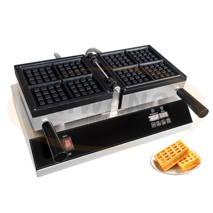 Máquina Comercial para Hacer Waffles Cuadrados Antiadherente, Totalmente Automática, para Hacer Waffles de Huevo y Panqueques - Product Image 1