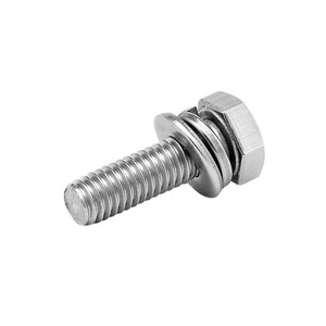สตีลสแตนเลส 316 ราคาถูก สกรูหัวหกเหลี่ยม <span class=keywords><strong>M16</strong></span> พร้อมน็อตและแหวนรอง น็อตหกเหลี่ยม M6 M7 M8 M9 M10 M11 M12 M32 M35 M39 รายการราคาสกรู - Product Image 6