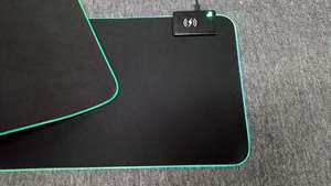 RGB Máy Tính Mousepad LED USB Sạc Lớn Chuột Pad Với Logo Đối Với Bàn Mat Chuột Không Dây Pad - Product Image 4