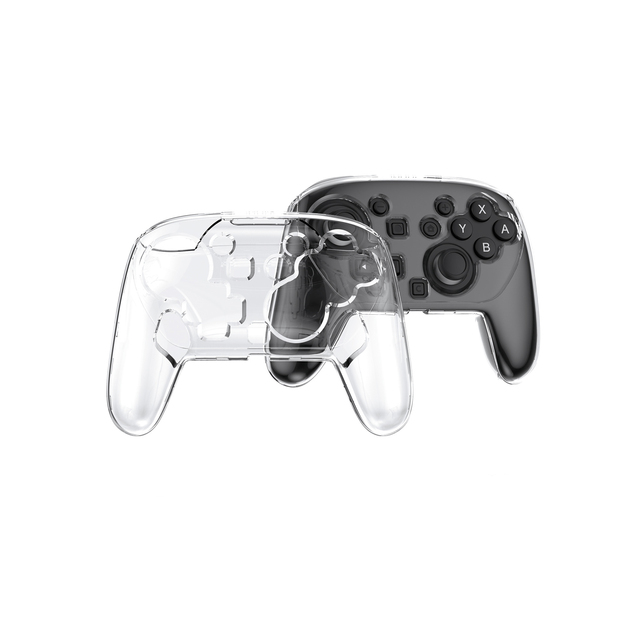 Wholesale Crystal Hard Shell for NS Pro2 Nintendo Switch Pro2 Console Transparent Controller Clear Case Game Accessories