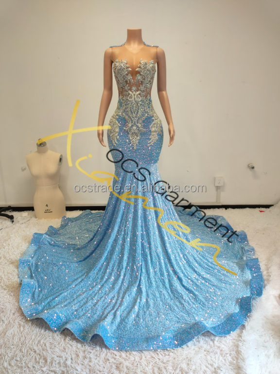 TH24051501 argent/bleu clair