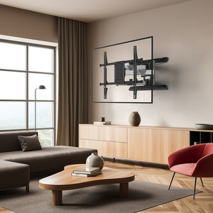 CHARMOUNT Adjustable LED <strong>TV</strong> Bracket Tilt Swivel Articulating Alloy Steel <strong>TV</strong> Mount Full Motion Soporte <strong>TV</strong> Pared para 40-80 inches