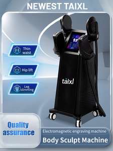 Appareil de stimulation EMS à 4 poignées pour la perte de poids et la combustion des graisses, 13 Tesla, 2000W, machine de stimulation EMS pour le remodelage corporel - Product Image 2