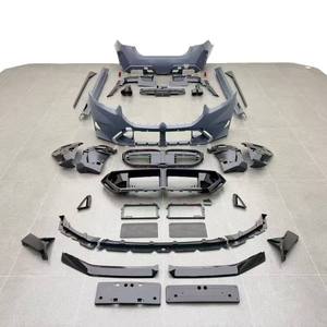 Nuevo Conjunto de Parachoques Delantero/Trasero para Serie 3 <span class=keywords><strong>E90</strong></span> <span class=keywords><strong>318i</strong></span> 320i 325i M4 con Faros Antiniebla, Fijación con Pernos, Ajuste Universal - Product Image 2