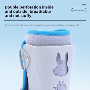 Детский ортез для стопы и голеностопа с застежкой-липучкой, съемный, с открытым концом, для реабилитации голени и голеностопа - Product Image 2