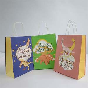 Bolsa de Regalo con Diseño de Dinosaurios KUAIMA para Fiestas, Decoración de Cumpleaños Infantiles, Bolsa de Embalaje para Dulces, Personalización al por Mayor - Product Image 3